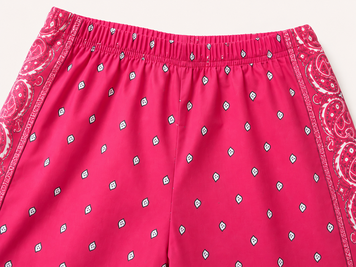 watermelon red bandanino shorts